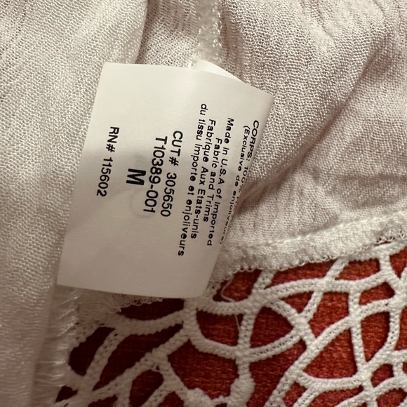 Lace White Boho Vest Top - New with Tags - Nordstrom - Lush - Picture 3 of 5